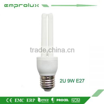 T3 9W 2U CFL Bulb 3U/4U/5U/6U Lamp