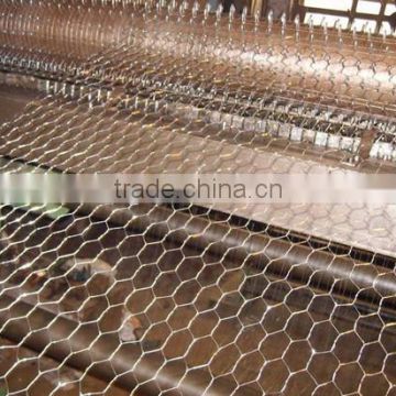 Hot dipped galvanized stone cage netting making machine