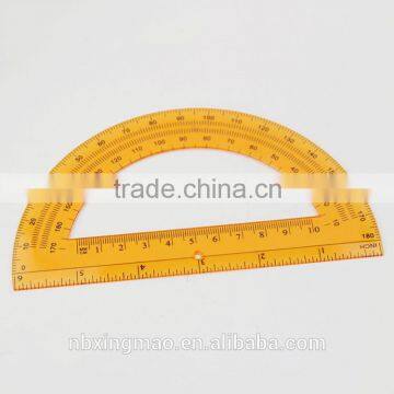 Geometry Protractor With 6" Open Center ,clear photo-3