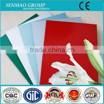 aluminum decorative wall panel aluminum laminated board, plastic construction material, alucobond sheet