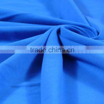 60% Cotton - 40% Polyester Beehive Pique Knitting Fabric - Blue