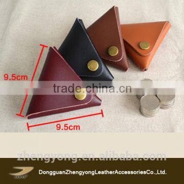 Manufacture leather coin purse, coin pouch for souvenirs