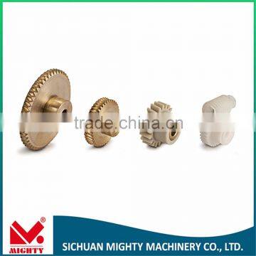 0.5M Wormgear In Brass With 18MM Outer Diameter