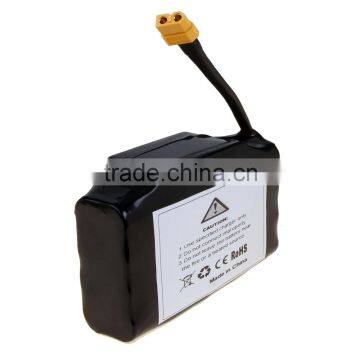 36V 4.4Ah 158W Li-Ion Replacement Battery For Self Balancing Unicycle Scooter