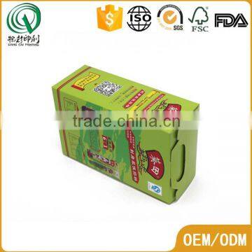 Art Paper Rectangle Eco-friendly Small Offset Printing Cardboard Gift Boxes With Clear Window Supplier's Choice photo-5