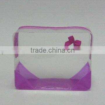 Transparent PVC Cosmetic Pouch,pvc packing bag