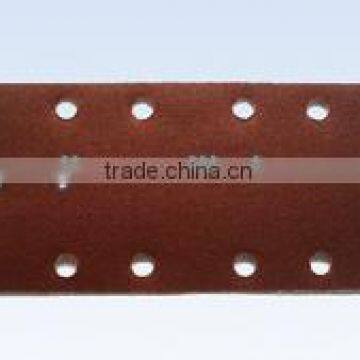 Red abrasive sheet