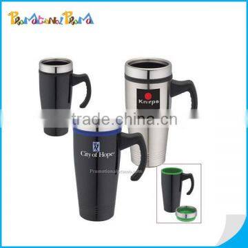 Promotional Custom Made Logo Stainless Steel Travel Mug Car Mug