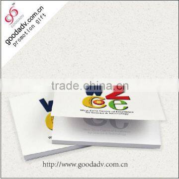 Custom size and shape promotional high quality sticky notes