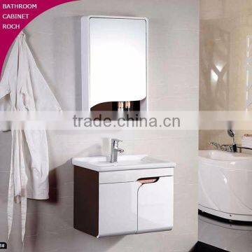 ROCH 8017 Wall Mounted PVC Bathroom Cabinet Modern Furniture Design