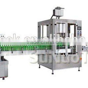 Glass bottle filling production line