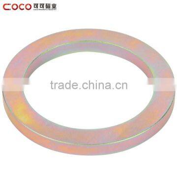 Bright Nickel coated ring permanent magnets for sale Ningbo