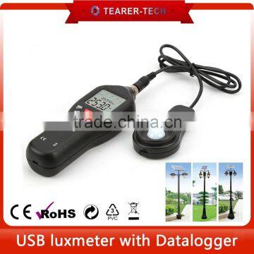 DIGITAL DATA LOGGING LIGHT LUX METER 200,000 LUX 20,000 FC INC SOFTWARE & LEAD INTERNAL MEMORY DATA LOGGER AUTO RANGING TL-600