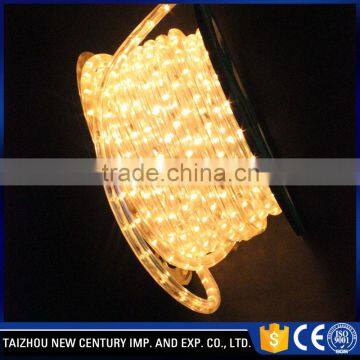 13mm waterpoof 2800k warm white ultraviolet led rope light