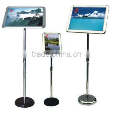 metal poster stand telescopic menu board retaurant hotel lobby stand