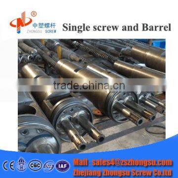 ALLOY Steel Conical Twin extruder Screw Barrel in zhoushan