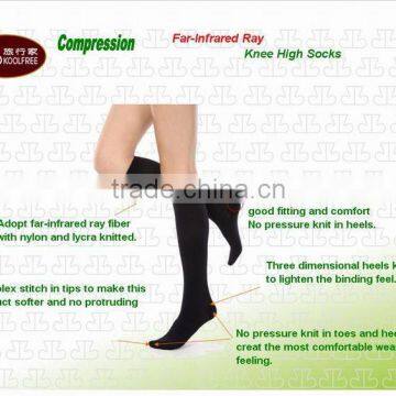 compression socks, knee high compression socks, infared knee high compression socks