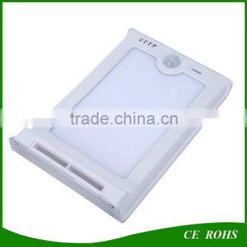 High quality body sensor modern wall lamp 46LED soft light super slim solar wall Lights