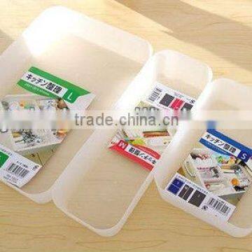 plastic tableware kitchen drawer organizer organizers in 3 sizes