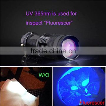 mini 365nm uv torch light uv led flashlight uv flashlight