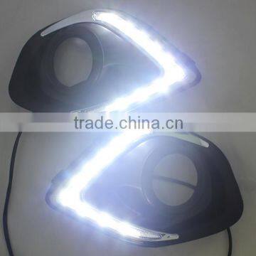 Drl Led Headlight Fog Lamp For Mitsubishi ASX 2013-2015 Led Daytime Running Light photo-5