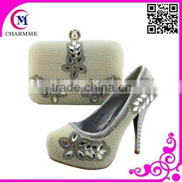 newest fashion silver party shoes with wholesales gold party shoes CSB-523 with nice wholesales gold party shoes