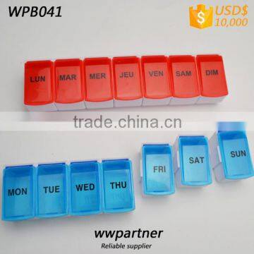 Cool Pill Box Detachable Colorful