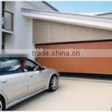 Insulated Auto Garage Shed Door with CE/Wood Color Overhead Sectional Carriage Shed Door