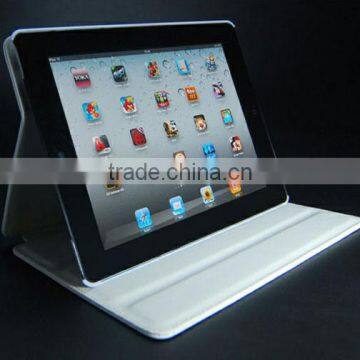 crocodile PU skin protective leather smart cover case For ipad 4