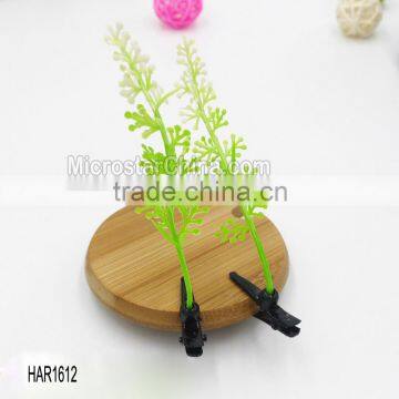 Hot Sale Newest Lovely Hair Accessories Bean Sprout Hairclips Artificial Plant Headwear Antenna Hairpins