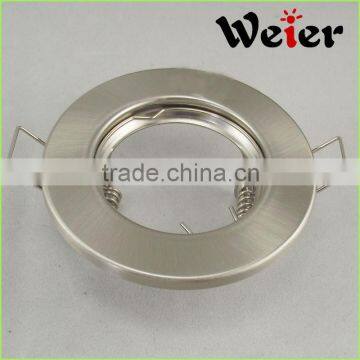 chrome golden color gu10 mr16 spot light ceiling lamp holder