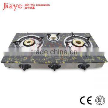 CE tempered glass table tops gas stove automatic gas stove shut off