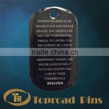 factory made multi-optional process of Cheap Dog Tag