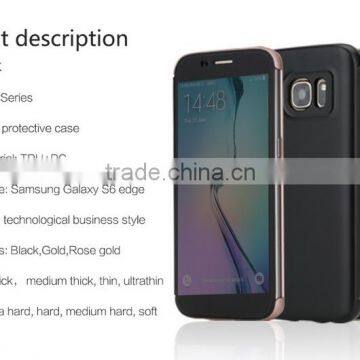 ROCK See-through Invisible Screen Window View Smart Magnetic Flip Leather Case For Samsung Galaxy S7