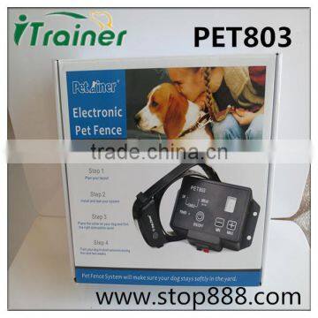 Arrival Electronic Waterproof large dog fences with Wire electric fence