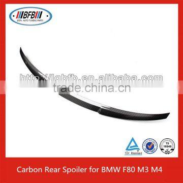 Carbon 3-Series V Style Rear Trunk Spoiler for BMW F80 M3 328i 335i 320i