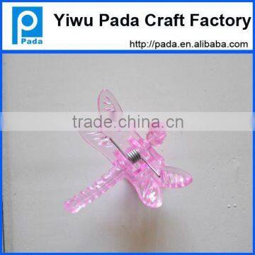 pink dragonfly orchid clip