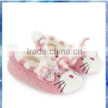 2014 hot sell novelty bunny knit baby shoes