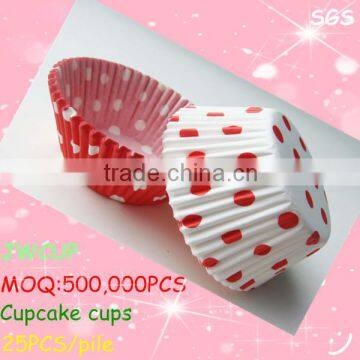 New Design Food Grade Products Wholesale Custom Cupcake Cups Disposable Cupcake Papers