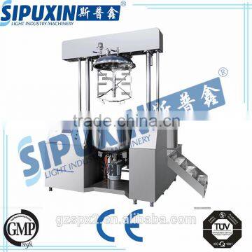 Sipuxin Full automatic Vacuum Homogenizer Emulsifier Cosmetic Cream Mixing Machine