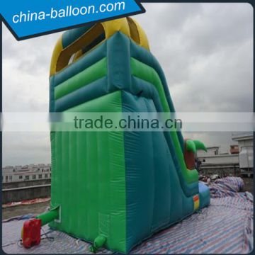 0.55mm pvc tarpaulin Inflatable water slide for kids and adults