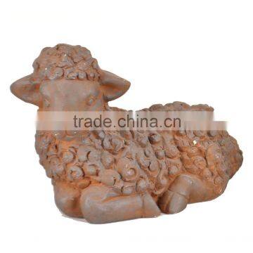 Brown sheep statue new animal design statue for hot sale