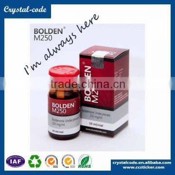 Matte White Low Cost Medical Vial Label photo-6