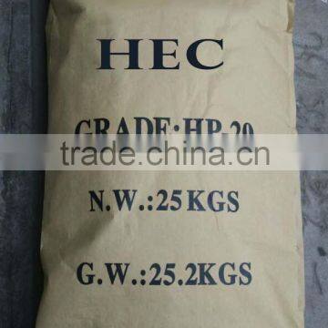 HEC hydroxy ethyl cellulose used in paint
