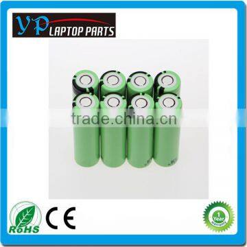 Customized Rechargeable 3.7V 2600mah ICR18650 Li-ion Battery Pack for Solar system