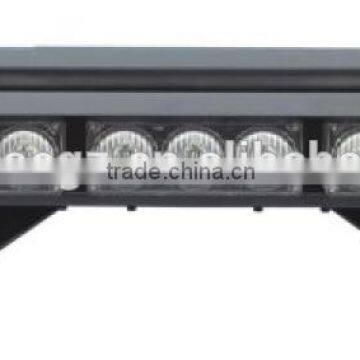 2WAY,Dual Row Traffic Advisor Strobe Light bar, LED Directional Warning Strobe Light Bar(SR-DL-166D-3) 1W per LED, Front & Back