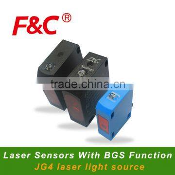 JG4-BGS100/300 series laser sensors, laser photoelectric sensors, With BGS function