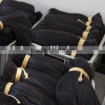 Double Drawn Human Hair extension/raw hair /double drawn chinese hair extension/ indian human hair extension/remy hair extension