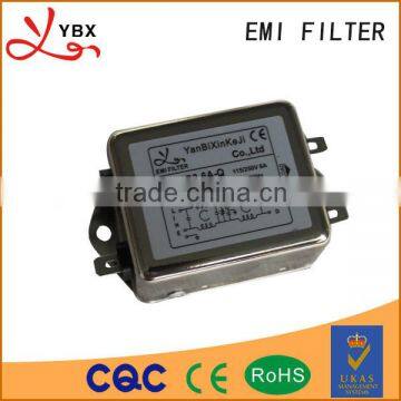 Single-phase multistage electrical noise filter