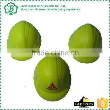 China workshop unique custom design yellow PU helmet stress